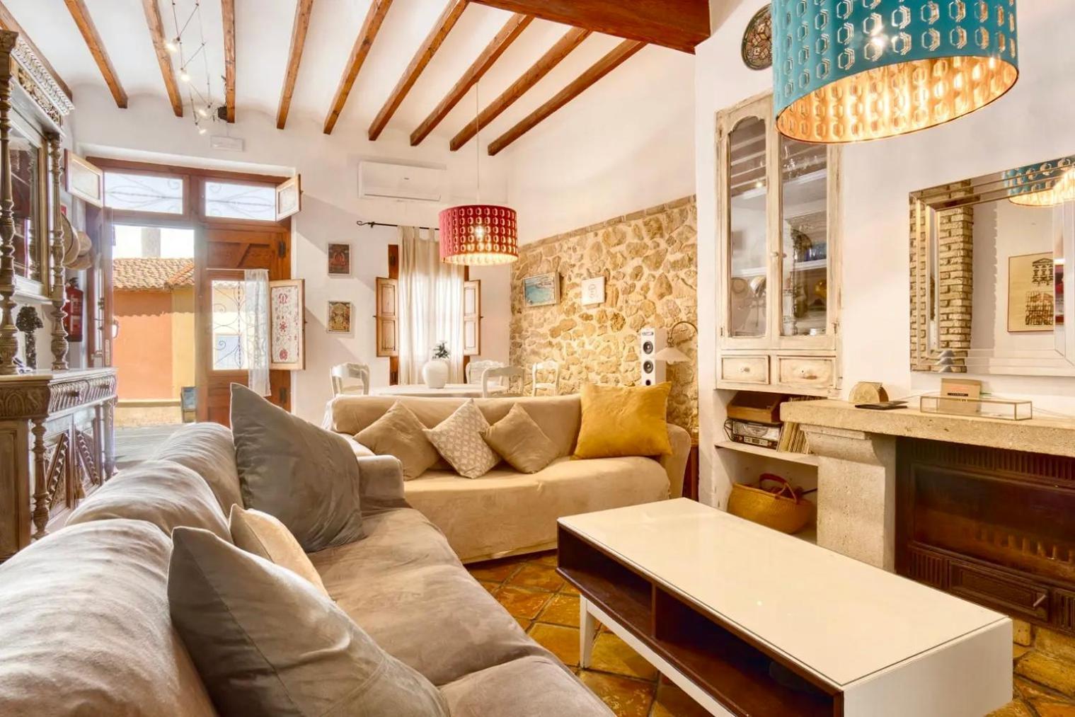 Casa Rural Les Avies Cerca Del Mar Ла-Нусія Екстер'єр фото
